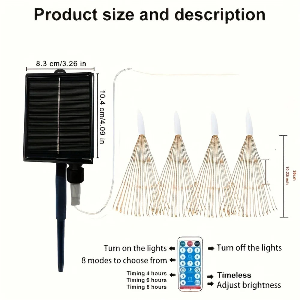 Hangende Solar Feestlamp - Betoverende Verlichting voor Tuin en Feesten