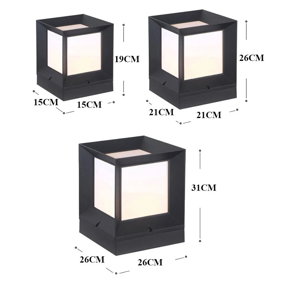 Buiten Staande Lamp voor Poorten en Opritten - Moderne Verlichting met LED