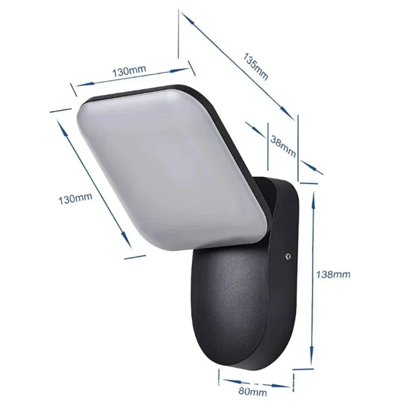SecureLight - LED Bewegingssensor Buitenlamp | Waterdicht & Energiezuinig