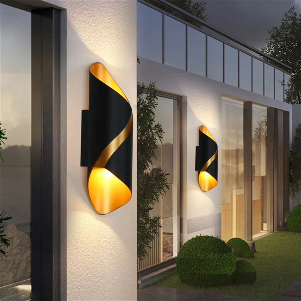 Waterbestendige LED Buitenlamp - AquaGlow, 10W Weerbestendige Verlichting voor Tuin, Terras en Voordeuren