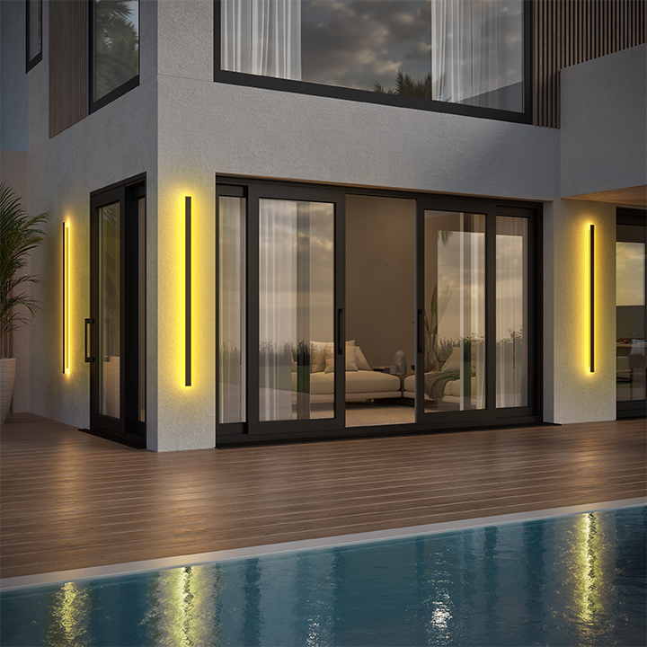 Svelte RGB Buiten Wandlamp