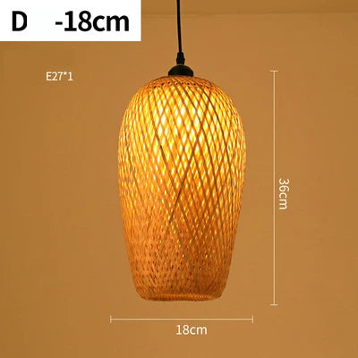 Handgemaakte Rotan Hanglamp | Natuurlijke Verlichting voor Woonkamer & Eetkamer | Sfeervolle Bohemian Stijl
