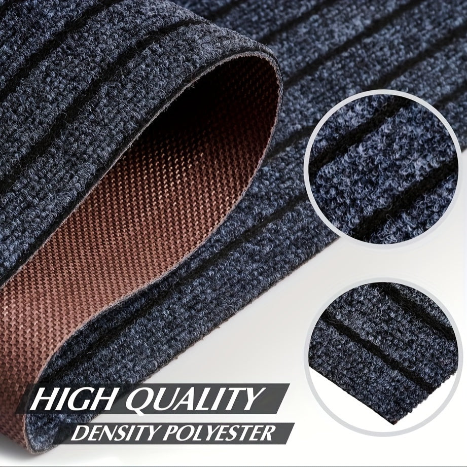 Antislip Lange Loper – Wasbare Tapijt met Rubberen Onderkant voor Binnen & Buiten | Perfect voor Hal & Balkon