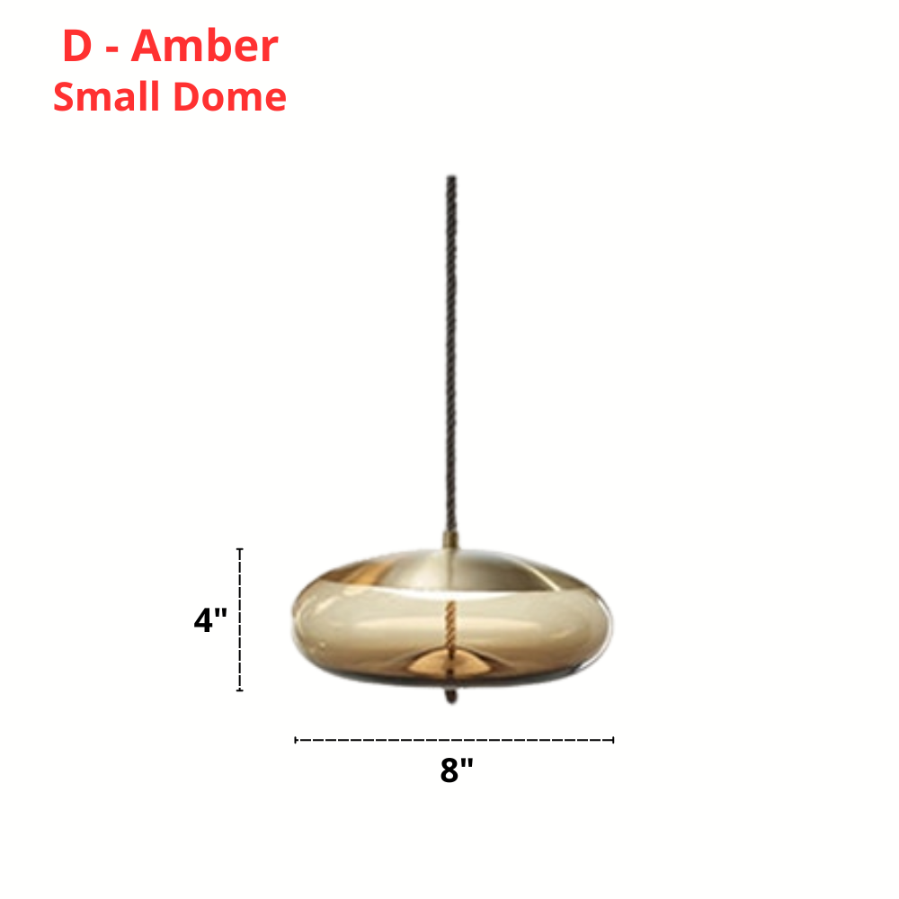 Nordic Touw & Glas Hanglampen