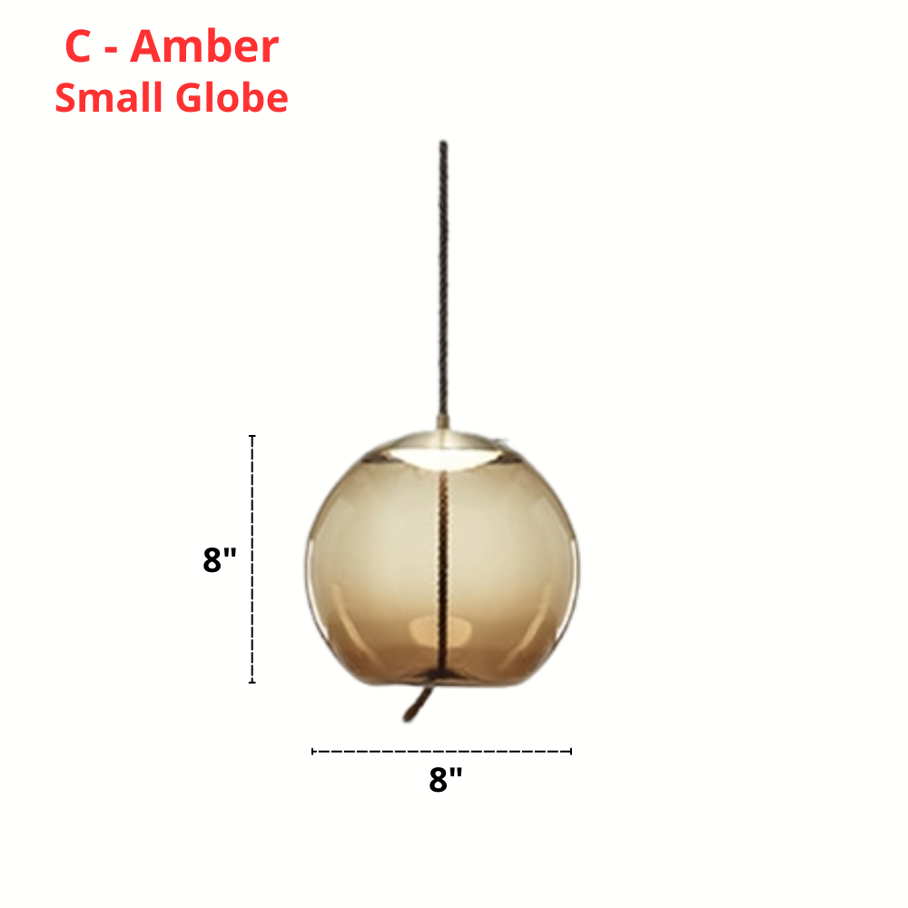 Nordic Touw & Glas Hanglampen