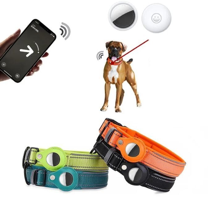 Anti-Loss Apple AirTag Tracker Halsband | Veiligheid en Comfort voor Jouw Huisdier