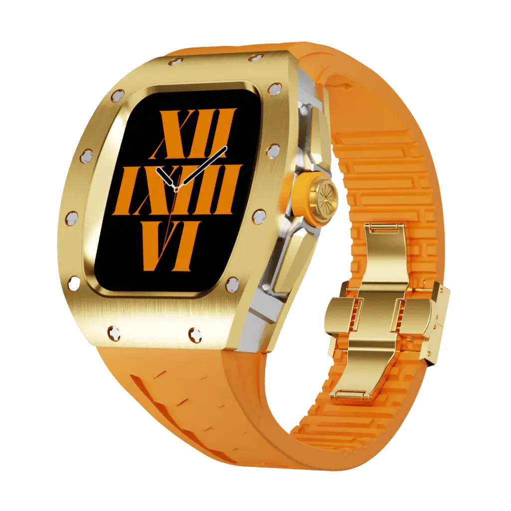 Luxe Titanium Apple Watch Hoes – Bescherming & Stijl voor Series 1-6