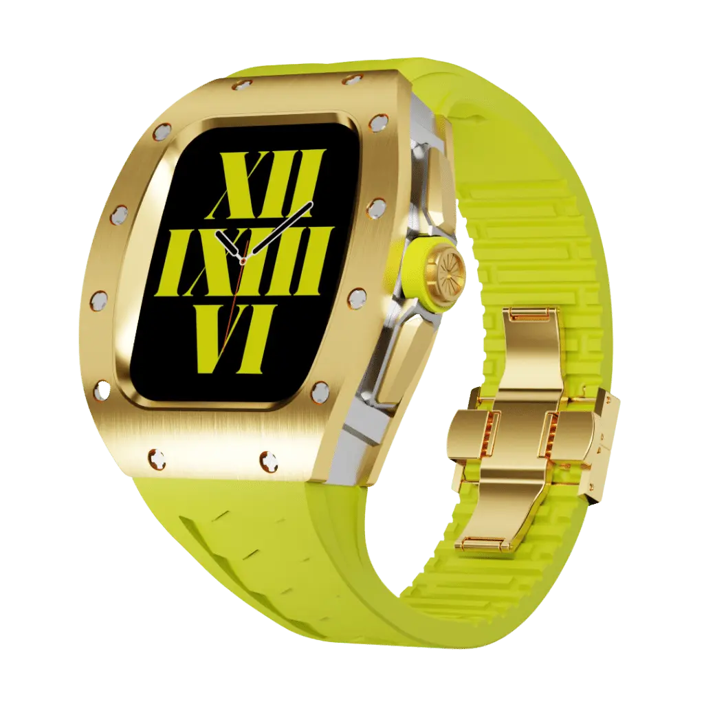 Luxe Titanium Apple Watch Hoes – Bescherming & Stijl voor Series 1-6