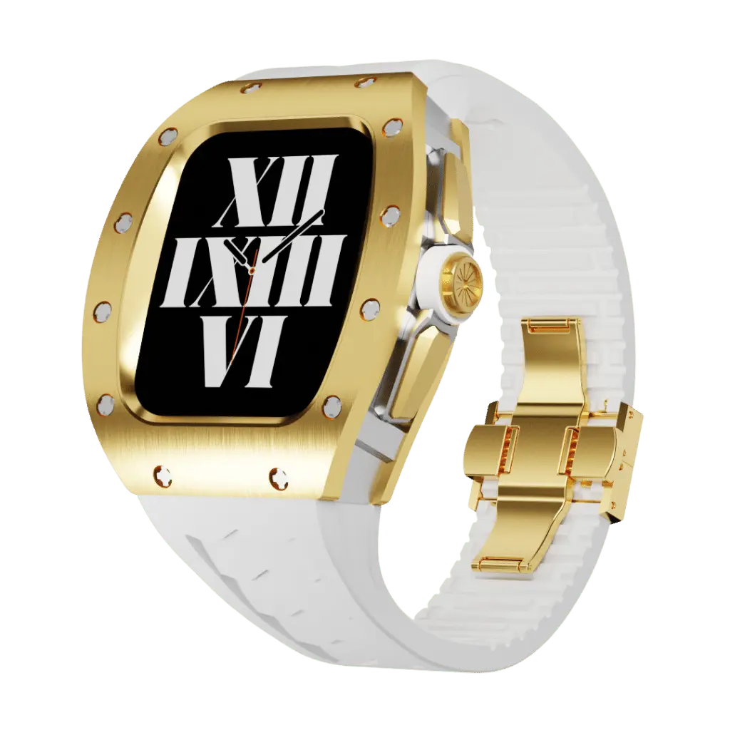 Luxe Titanium Apple Watch Hoes – Bescherming & Stijl voor Series 1-6