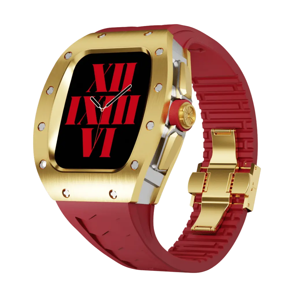 Luxe Titanium Apple Watch Hoes – Bescherming & Stijl voor Series 1-6