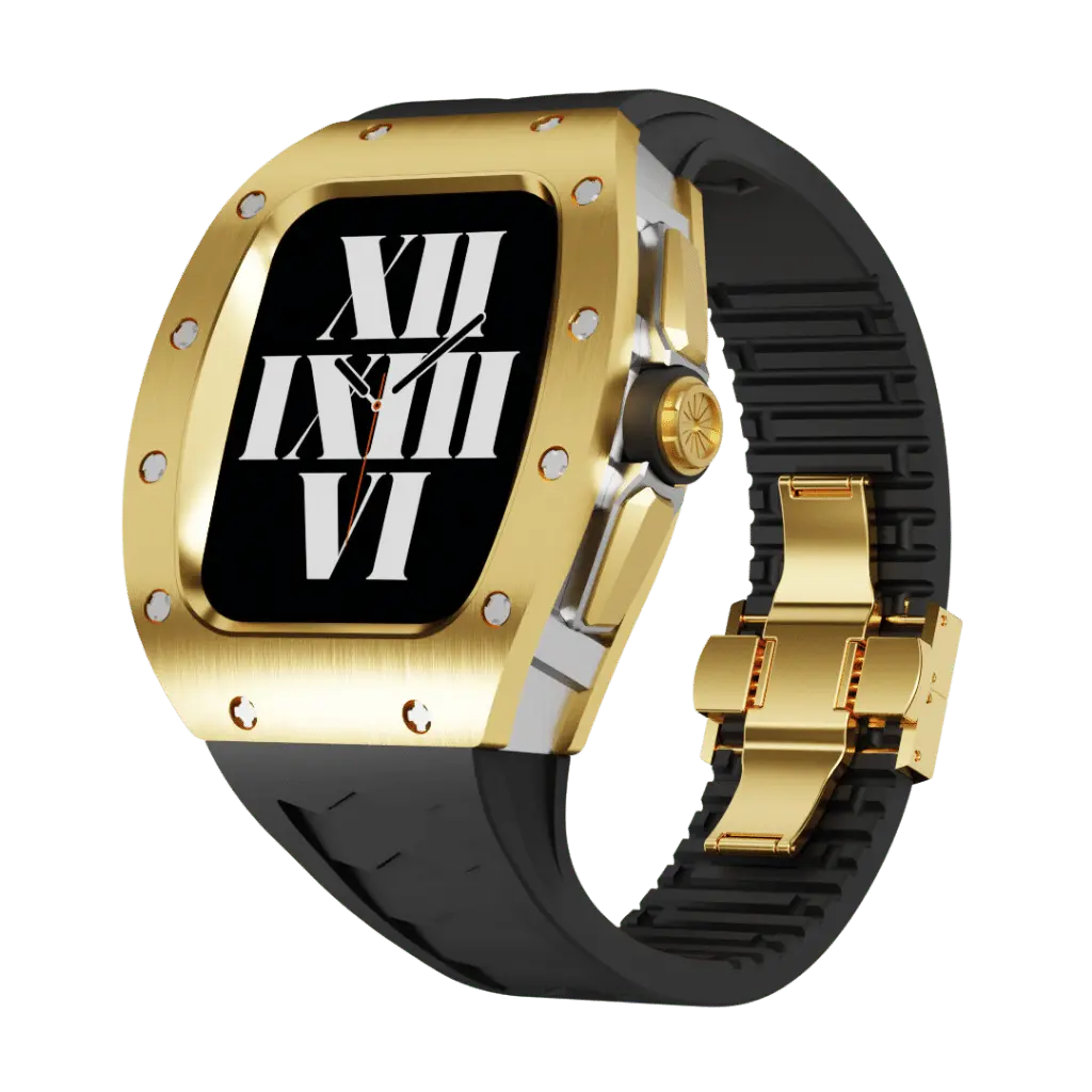 Luxe Titanium Apple Watch Hoes – Bescherming & Stijl voor Series 1-6