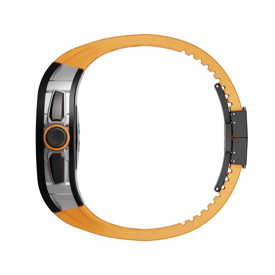 Luxe Titanium Apple Watch Hoes – Bescherming & Stijl voor Series 1-6