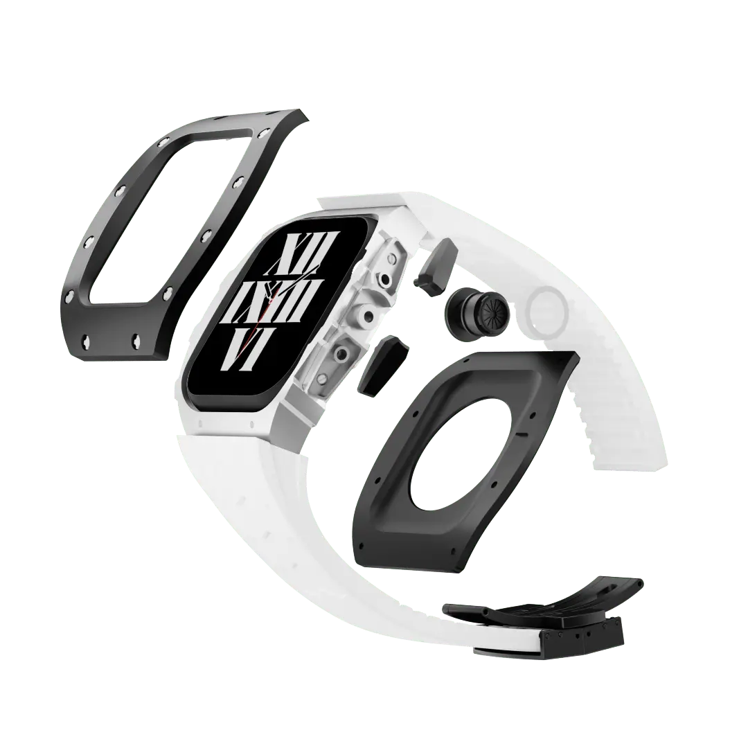 Luxe Titanium Apple Watch Hoes – Bescherming & Stijl voor Series 1-6