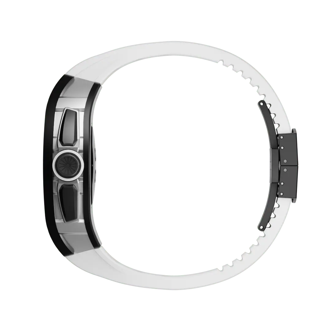 Luxe Titanium Apple Watch Hoes – Bescherming & Stijl voor Series 1-6