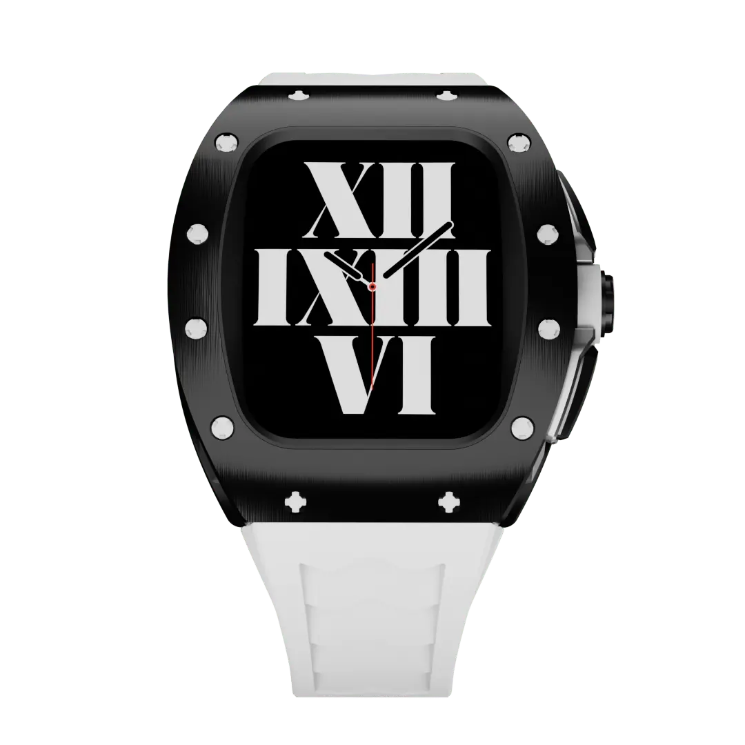 Luxe Titanium Apple Watch Hoes – Bescherming & Stijl voor Series 1-6