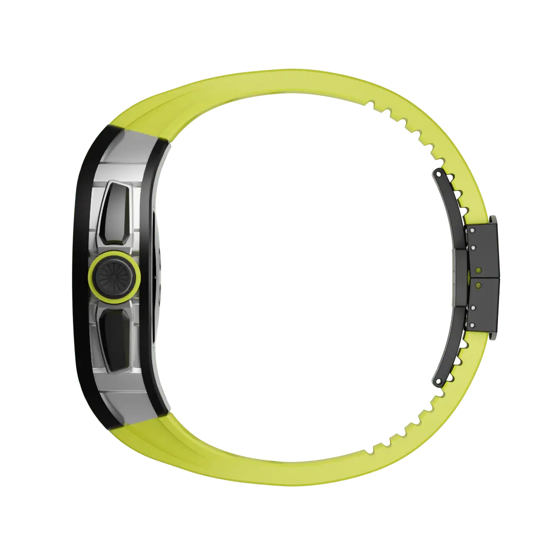 Luxe Titanium Apple Watch Hoes – Bescherming & Stijl voor Series 1-6