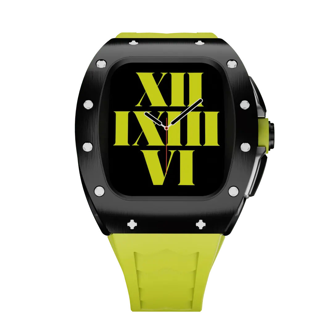 Luxe Titanium Apple Watch Hoes – Bescherming & Stijl voor Series 1-6