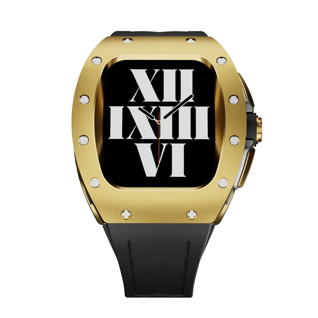 Luxe Titanium Apple Watch Hoes – Bescherming & Stijl voor Series 1-6