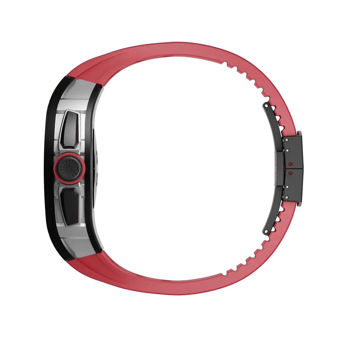 Luxe Titanium Apple Watch Hoes – Bescherming & Stijl voor Series 1-6