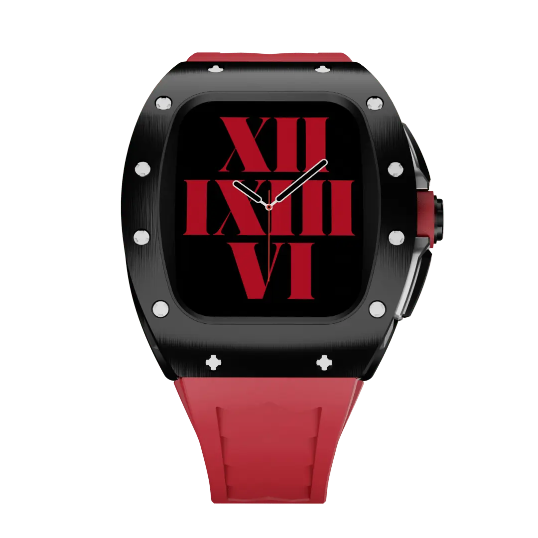 Luxe Titanium Apple Watch Hoes – Bescherming & Stijl voor Series 1-6