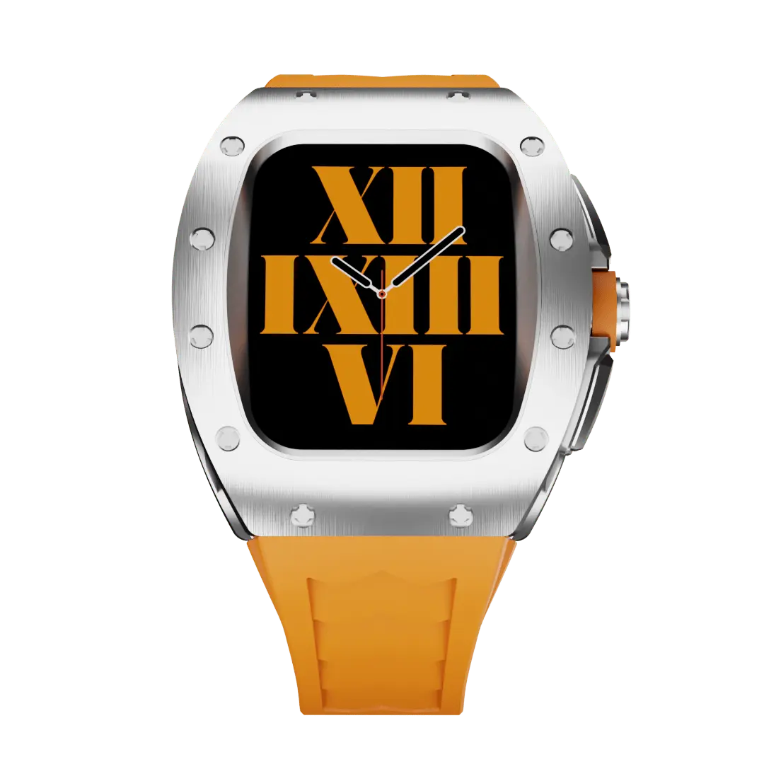 Luxe Titanium Apple Watch Hoes – Bescherming & Stijl voor Series 1-6