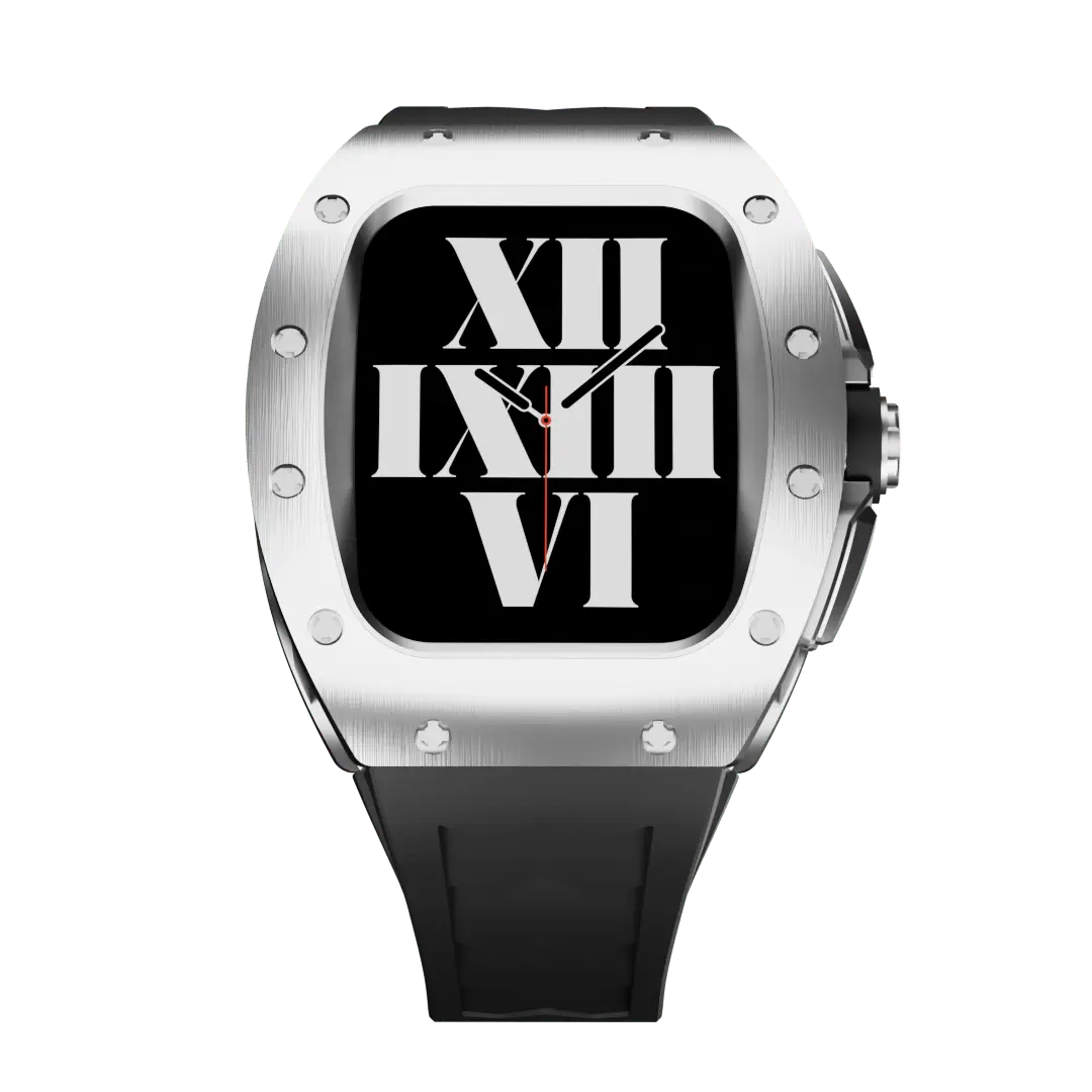 Luxe Titanium Apple Watch Hoes – Bescherming & Stijl voor Series 1-6