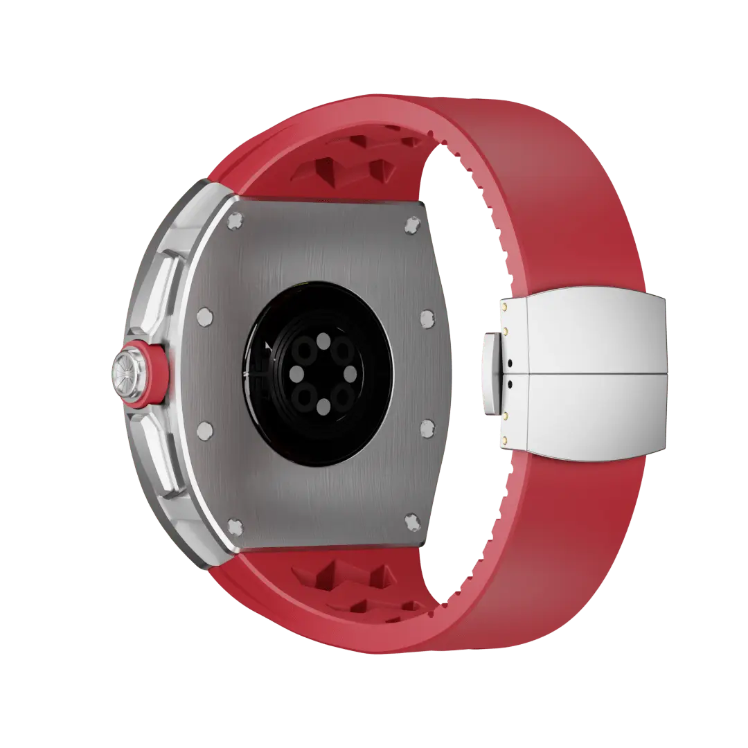 Luxe Titanium Apple Watch Hoes – Bescherming & Stijl voor Series 1-6