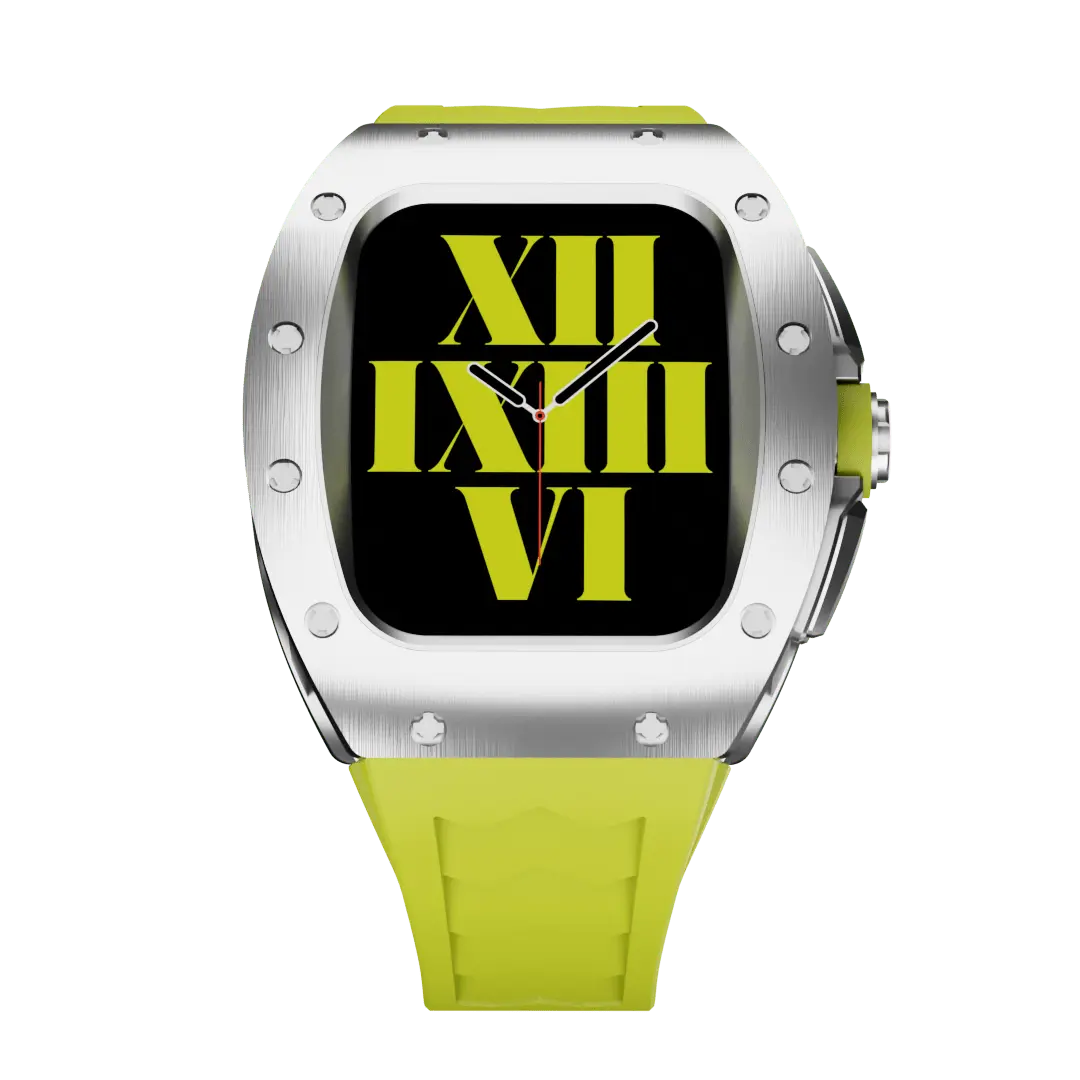 Luxe Titanium Apple Watch Hoes – Bescherming & Stijl voor Series 1-6