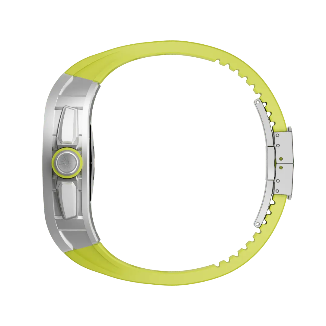 Luxe Titanium Apple Watch Hoes – Bescherming & Stijl voor Series 1-6