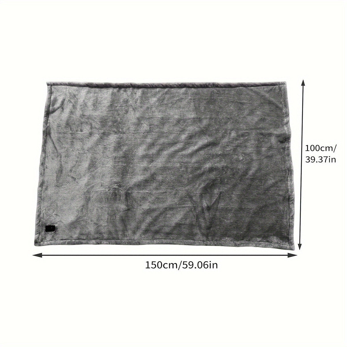 12V Verwarmde Autodeken - Zachte Flanellen Deken met Oververhittingsbeveiliging voor Auto en Kamperen