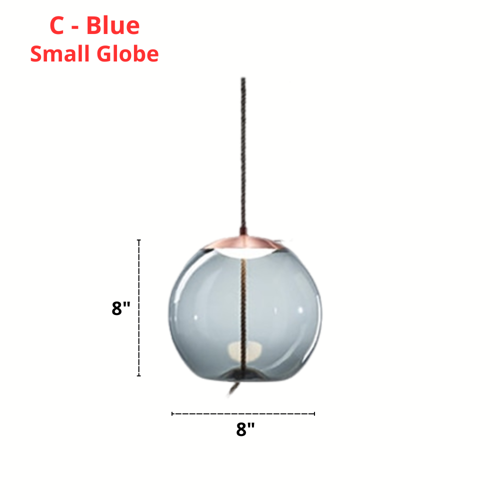 Nordic Touw & Glas Hanglampen