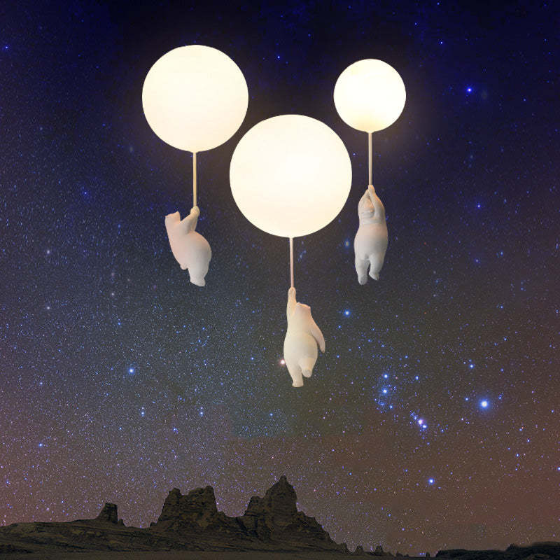 SkyDream Kinder Plafondlamp met Beer en Ballon - Speels Design en Energiezuinige LED Verlichting