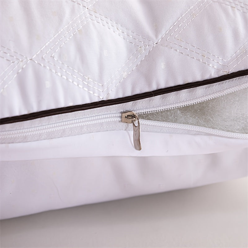 LuxurySoft - Extra Lang Hypoallergeen Kussen voor Rug- en Zijslapers, Zacht en Ademend, Machinewasbaar