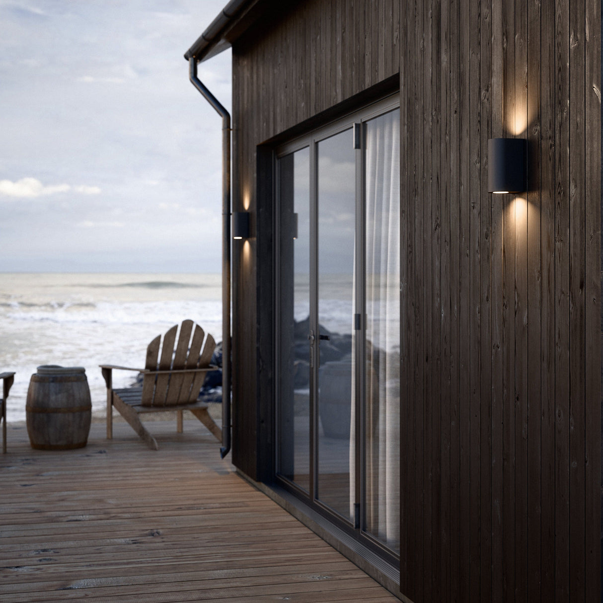 Moderne Canto Maxi 2 Buitenwandlamp