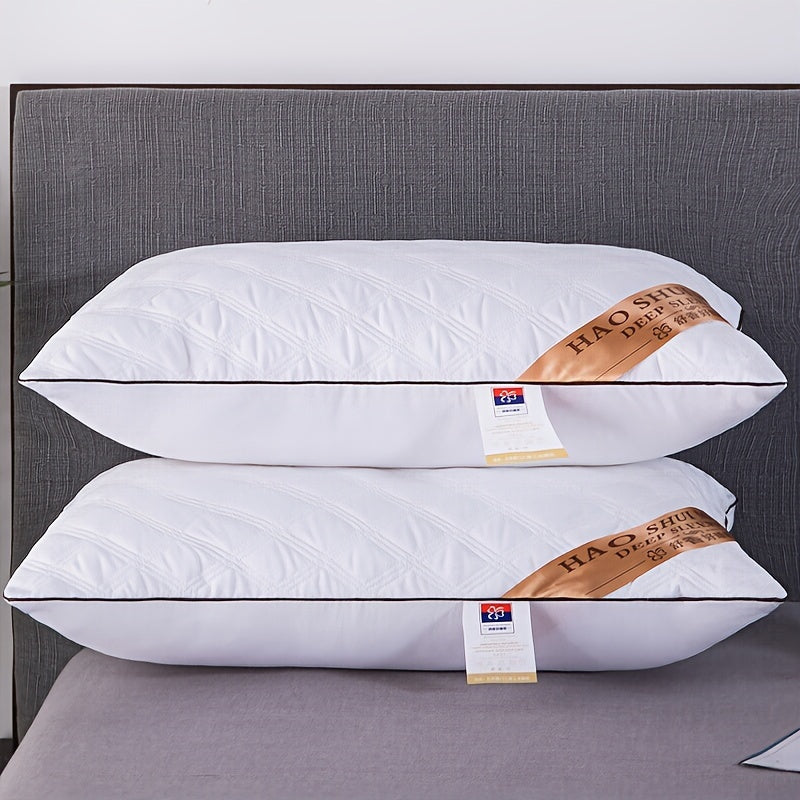 LuxurySoft - Extra Lang Hypoallergeen Kussen voor Rug- en Zijslapers, Zacht en Ademend, Machinewasbaar