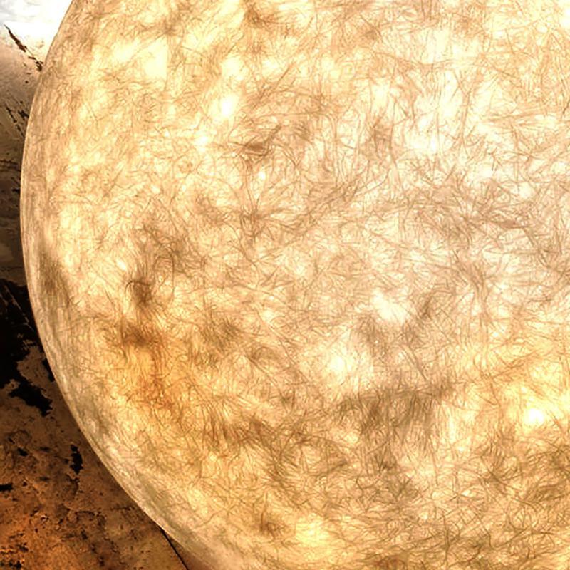 Hars Ronde Bol Maan LED Waterdichte Witte Moderne Buitenverlichting Heklampen