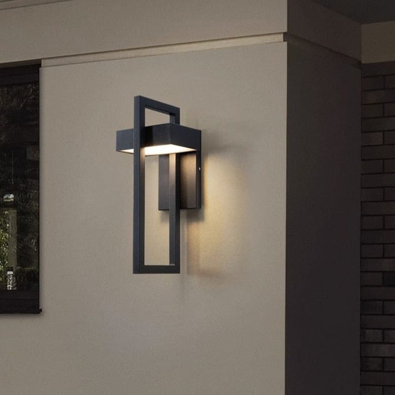 Moderne Buiten Wandlamp – Weerbestendige LED Verlichting voor Tuin, Terras, en Balkon – Roestvrij Staal en Acryl