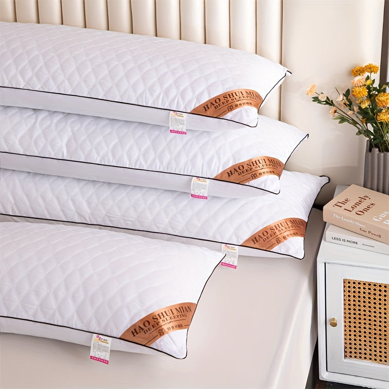 LuxurySoft - Extra Lang Hypoallergeen Kussen voor Rug- en Zijslapers, Zacht en Ademend, Machinewasbaar