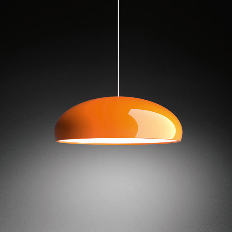 Celestia LED Hanglampen - Moderne Ronde Plafondlampen in Wit Metaal voor Slaapkamer en Woonkamer
