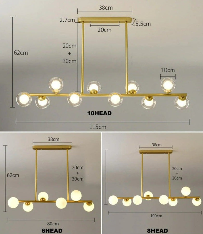 Amara - Moderne Horizontale Kroonluchter