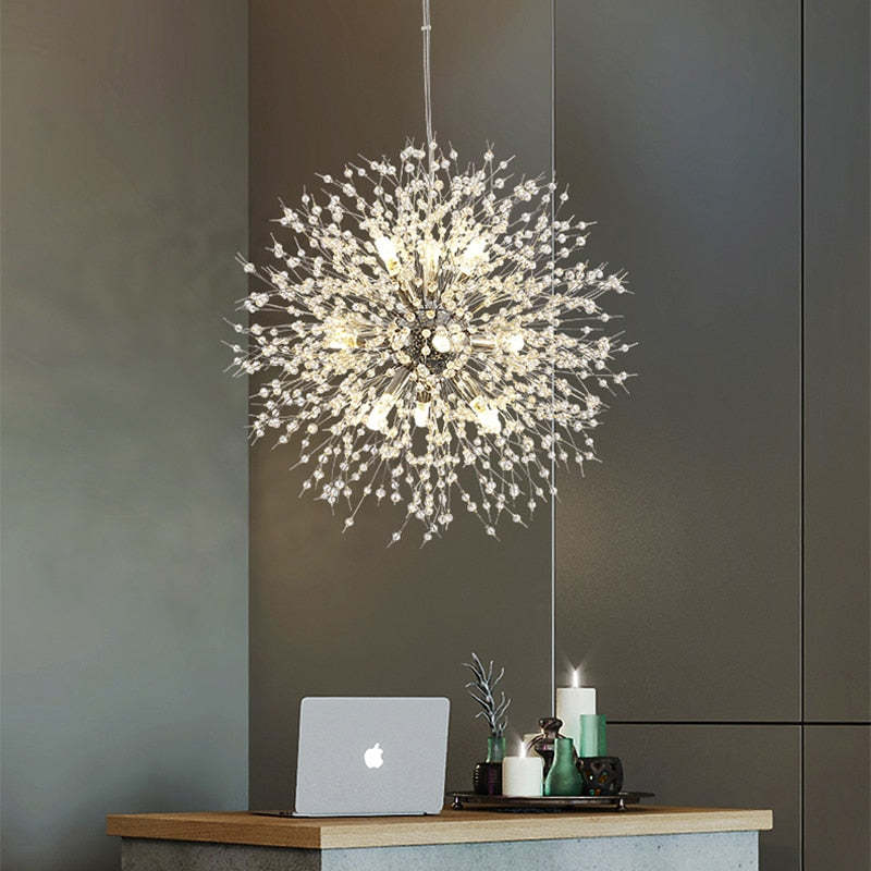 Luna Elegante LED Hanglamp - Luxe Witte en Gouden Verlichting voor Woonkamer en Eetkamer