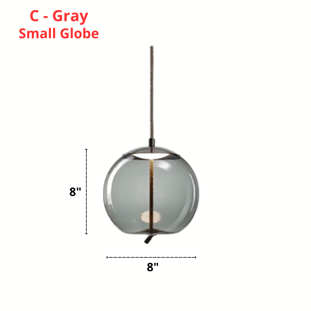 Nordic Touw & Glas Hanglampen