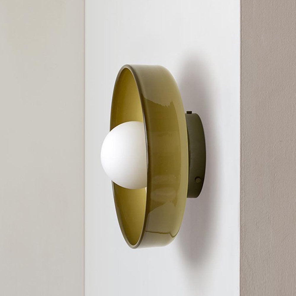 Glazen Ronde LED Plafondlamp