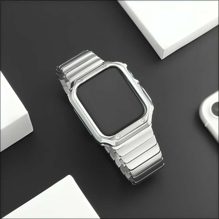 Apple Watch Carbon Beschermhoes - Luxe en Slank Design voor Optimale Bescherming