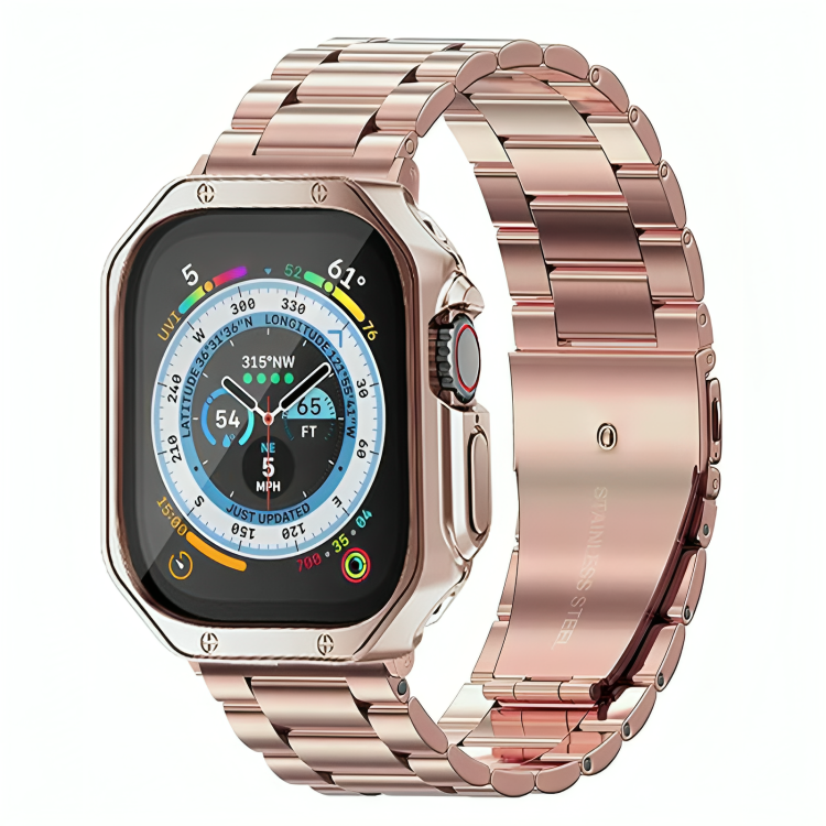 Apple Watch Carbon Beschermhoes - Luxe en Slank Design voor Optimale Bescherming