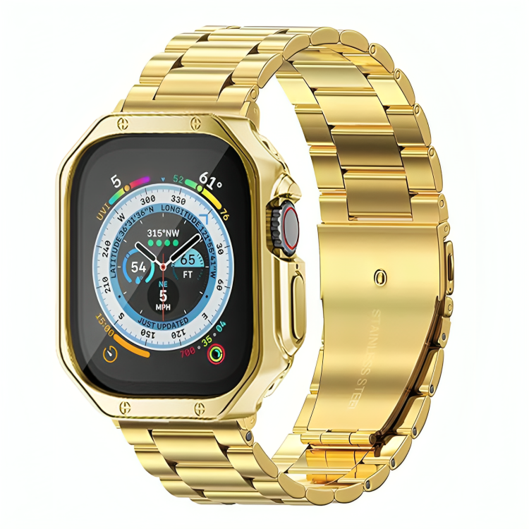 Apple Watch Carbon Beschermhoes - Luxe en Slank Design voor Optimale Bescherming