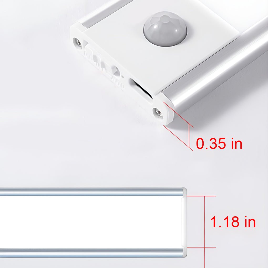 Intelligente Ultra-dunne Bewegingssensor Draadloze LED Strip Kastverlichting met USB Oplaadbaar