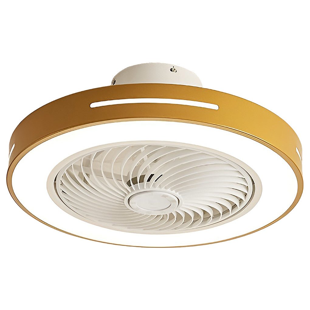 Inverter Ventilatieloze Plafondventilator Licht Intelligente Plafondventilator Lamp met Afstandsbediening Windgeleiding