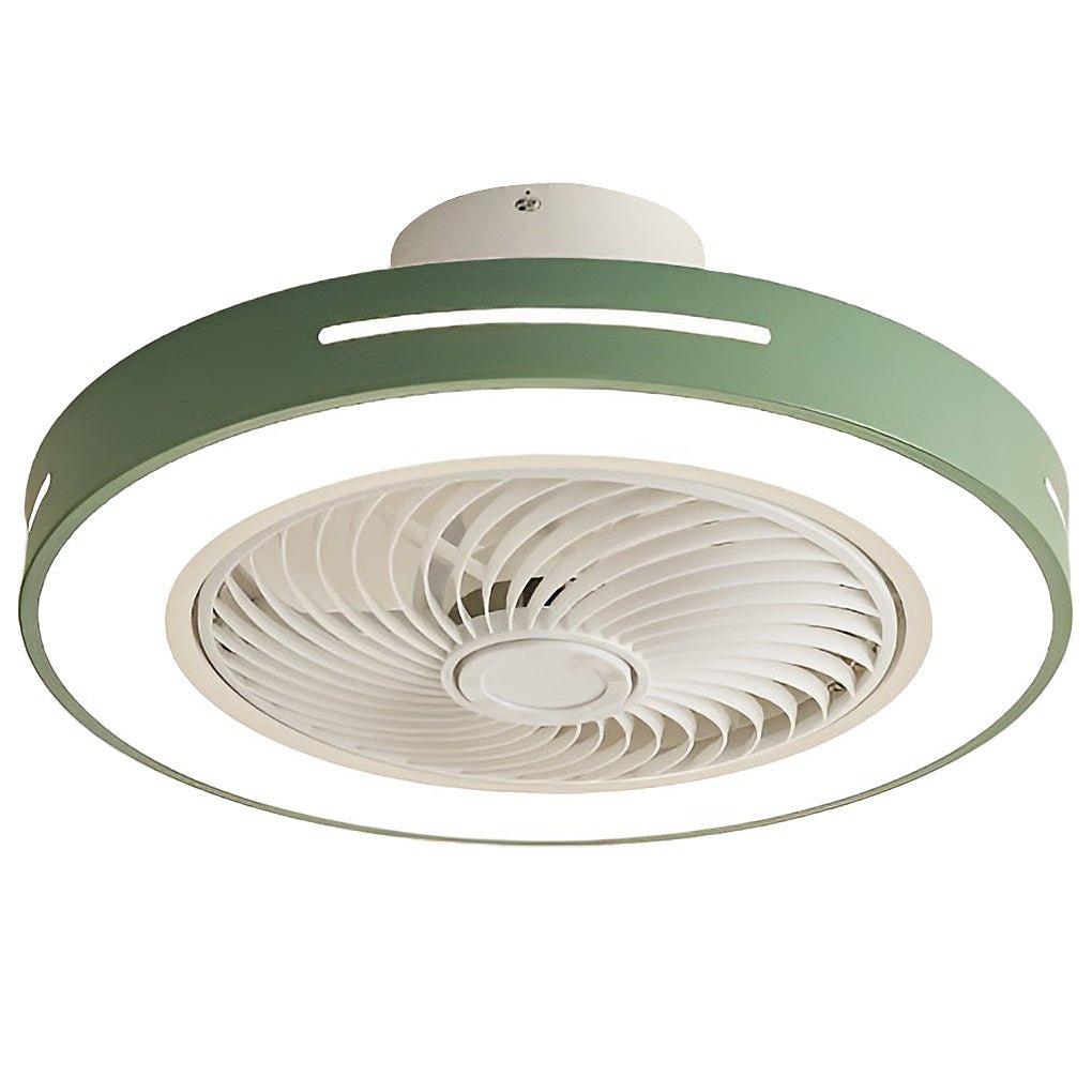 Inverter Ventilatieloze Plafondventilator Licht Intelligente Plafondventilator Lamp met Afstandsbediening Windgeleiding
