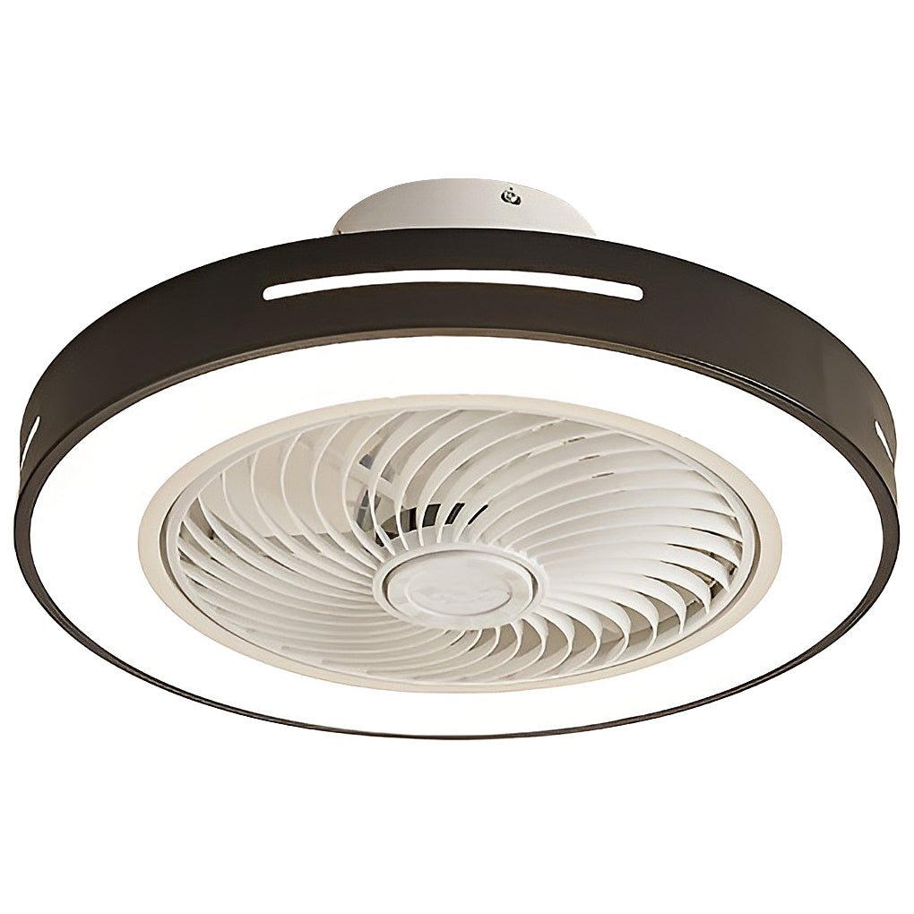 Inverter Ventilatieloze Plafondventilator Licht Intelligente Plafondventilator Lamp met Afstandsbediening Windgeleiding